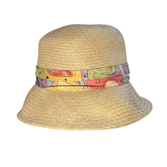 Genuine Panama Hand Woven In Ecuador Straw Hat - Picture 4 of 6